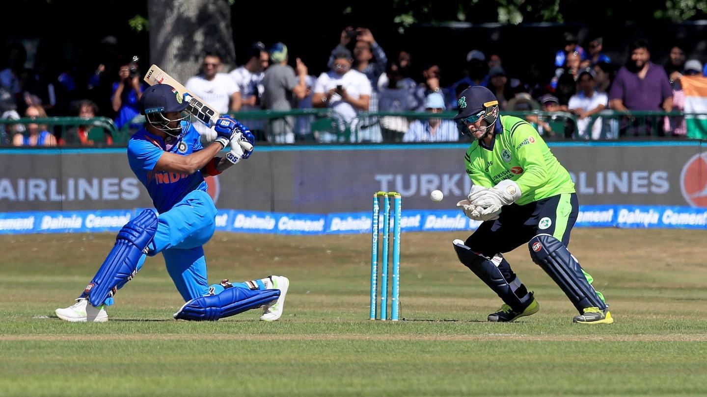 Ireland vs India 1st T20I 2026 match action as Ireland secured their first-ever international victory over India in Belfast